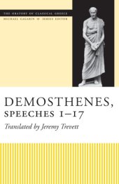 book Demosthenes, speeches 1-17