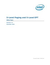 book 5-Level Paging and 5-Level EPT White Paper