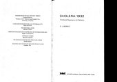 book Cholera 1832: The Social Response to An Epidemic