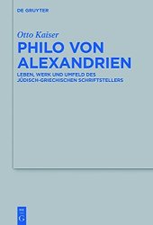 book Studien zu Philo Von Alexandrien, hg. M. Witte