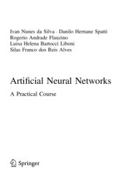 book Artificial Neural Networks. A Practical Course