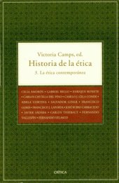 book Historia de la ética. III: La ética contemporánea