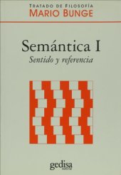 book Semántica I. Sentido y referencia