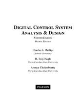 book Digital Control System Analysis and Design