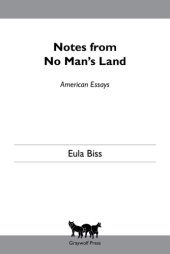 book Notes from No Man’s Land: American Essays