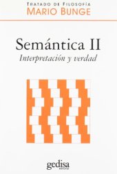 book Semántica II. Interpretación y verdad