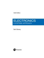 book Electronics. A Systems Approach