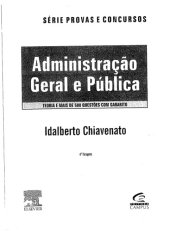 book Administração geral e pública : teoria e mais de 500 questões com gabaritos