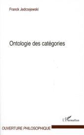 book Ontologie des catégories