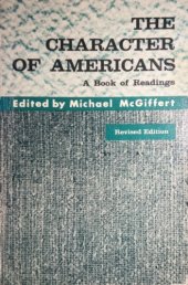 book The character of Americans. A book of readings