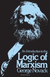 book An Introduction to the Logic of Marxism