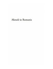 book Manele in Romania. Cultural Expression and Social Meaning in Balkan Popular Music