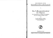 book Das Vollkommenheitsideal des Origenes: Eine Untersuchung zur Geschichte der Frömmigkeit und zu den Anfängen christlicher Mystic