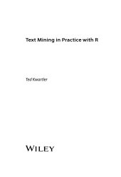 book Text Mining in Practice with R