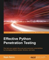 book Effective Python Penetration Testing