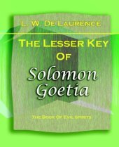 book The Lesser Key Of Solomon Goetia