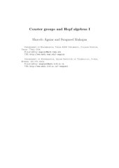 book Coxeter groups and Hopf algebras [book draft]