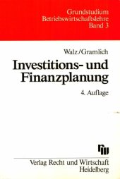 book Investitions- und Finanzplanung