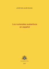 book Los numerales sustantivos en espanol