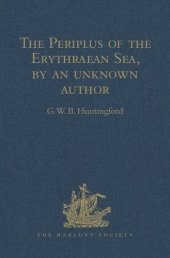 book The Periplus of the Erythraean Sea, by an unknown author: With some extracts from Agatharkhides ’On the Erythraean Sea’