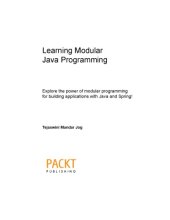 book Learning Modular Java Programming