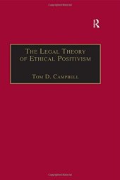 book The Legal Theory of Ethical Positivism