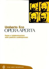 book Opera aperta. Forma e indeterminazione nelle poetiche contemporanee