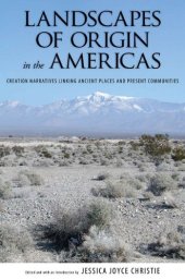 book Landscapes of Origin in the Americas: Creation Narratives Linking Ancient Places and Present Communities