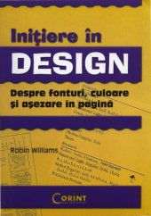 book Inițiere în Design, Despre fonturi, culoare și așezare în pagină