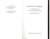 book Byzantium and Bulgaria: a comparative study across the medieval frontier