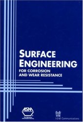 book Surface Engineering for Wear and Resistance