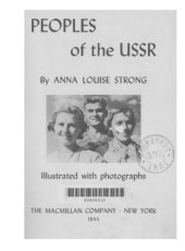 book Peoples of the USSR