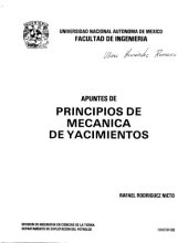 book Principios de mecanica de yacimientos