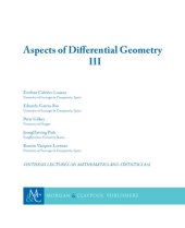 book Aspects of Differential Geometry III