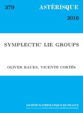 book Symplectic Lie Groups