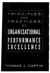 book Principles and Practices of Organizational Performance Excellence