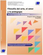 book Filosofía del Arte, el Amor y la Pedagogía