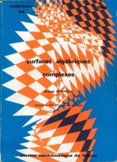 book Surfaces algébriques complexes