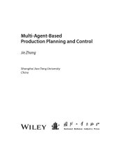 book Multi-Agent-based Production Planning and Control