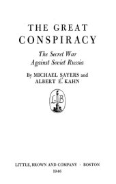 book The great conspiracy: The secret war against Soviet Russia