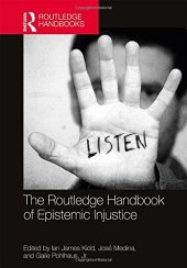 book The Routledge Handbook of Epistemic Injustice