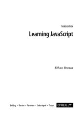 book Learning JavaScript