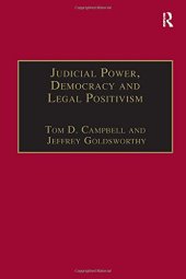 book Judicial Power, Democracy and Legal Positivism