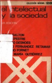 book El intelectual y la sociedad