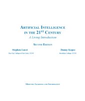 book Artificial Intelligence in the 21st Century. A Living Introduction