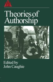 book Theories of Authorship