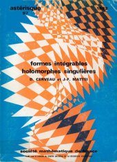 book Formes intégrables holomorphes singulières