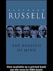 book The analysis of mind