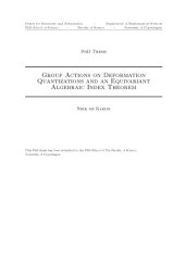 book Group Actions on Deformation Quantizations and an Equivariant Algebraic Index Theorem [PhD thesis]