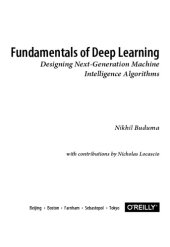 book Fundamentals of Deep Learning